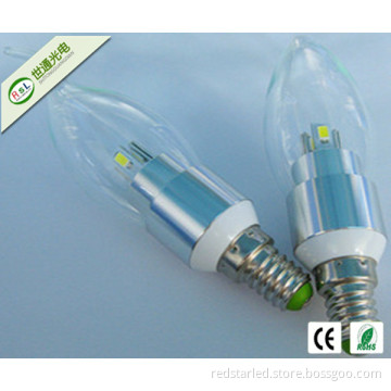 E27 E14 LED Candle Light 3W, LED Candle Bulb